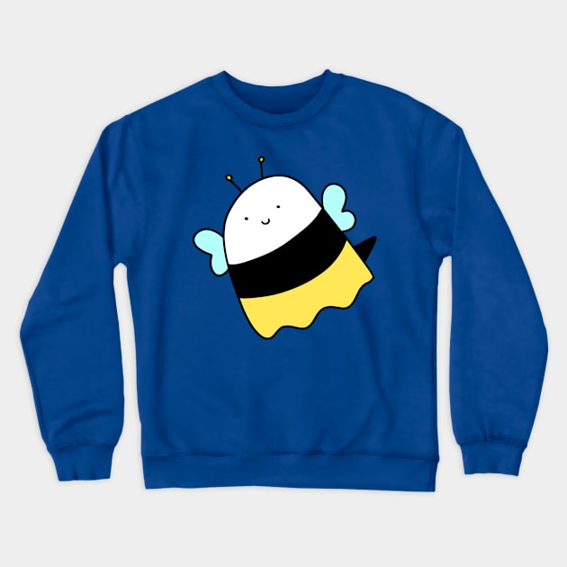 Bumblebee Ghost Crewneck Sweatshirt by saradaboru